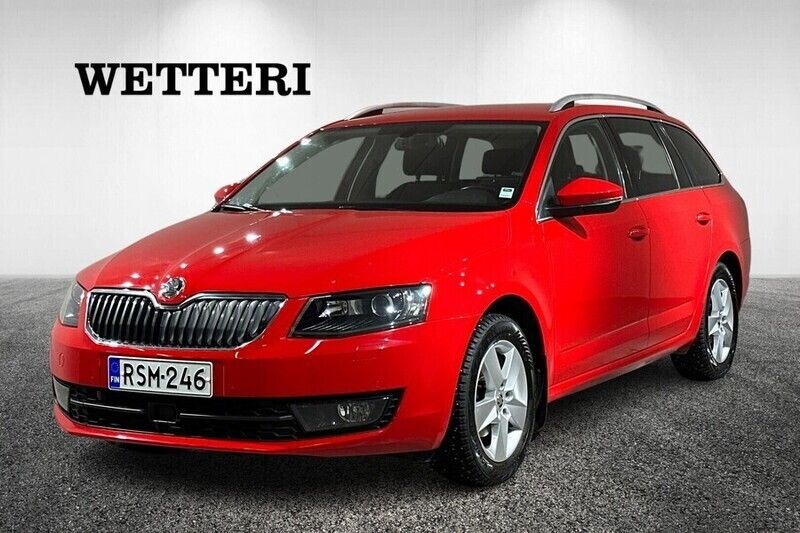 Punainen Käytetty 2016 Skoda Octavia Style Farmari | 10 500 € (Hyvä tarjous) - Kuva 1/1