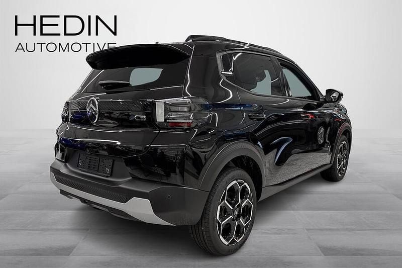 Uusi Citroën e-C3 83 kW (113 HP) 2025 Musta Viistoperä