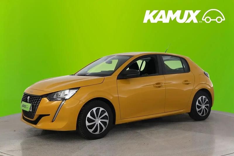 Käytetty Peugeot 208 Active 75 HP (55 kW) 2022 Keltainen / beige Viistoperä