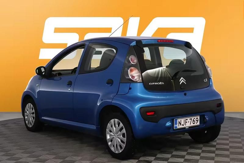 Käytetty Citroën C1 Attraction 92 HP (67 kW) 2013 Musta Viistoperä