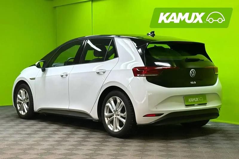 Käytetty VW ID.3 Pure 110 kW (150 HP) 2021 Valkoinen Viistoperä