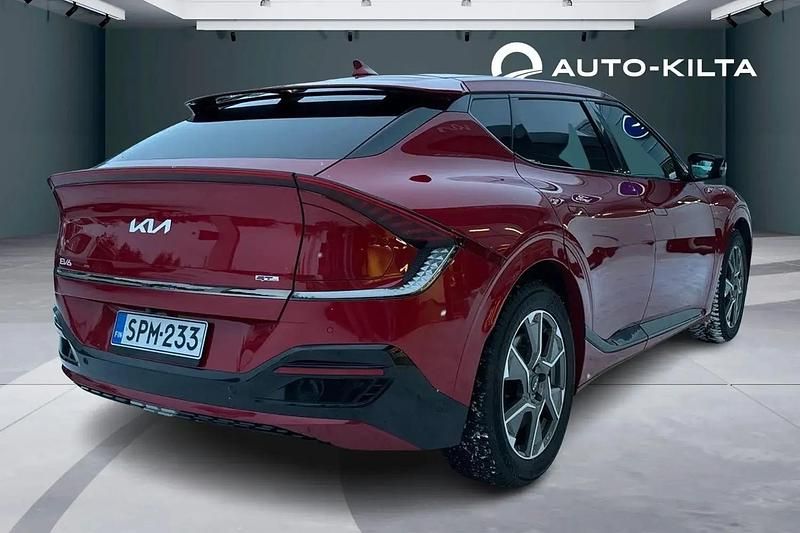 Käytetty Kia EV6 GT-Line 239 kW (325 HP) 2023 Met. punainen Katumaasturi