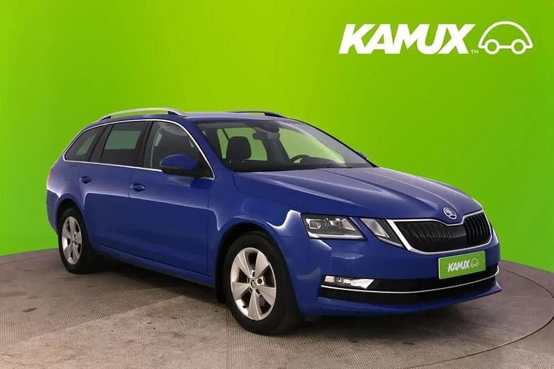 Sininen Käytetty 2020 Skoda Octavia G-TEC Business Line Farmari | 13 880 € (Hyvä tarjous) - Kuva 1/4