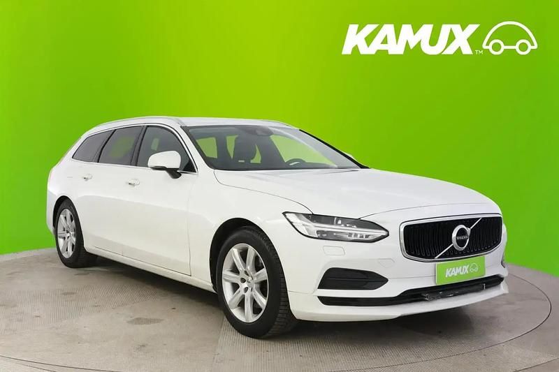 Valkoinen Käytetty 2017 Volvo V90 Momentum Farmari | 20 390 € (Kallis) - Kuva 1/4
