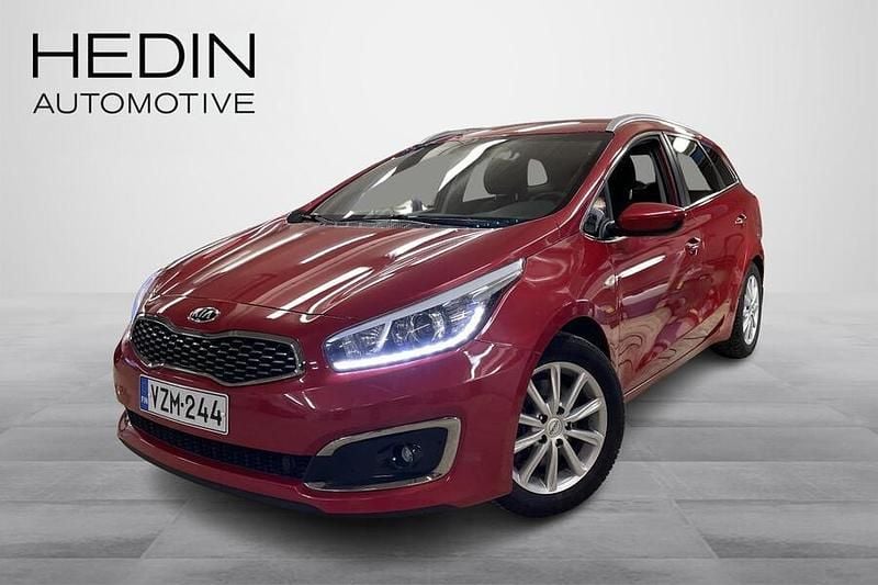 Käytetty Kia Ceed Sportswagon Edition 7 120 HP (88 kW) 2018 Punainen Farmari