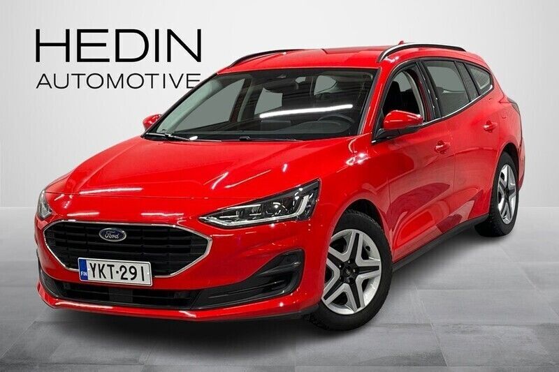 Punainen Käytetty 2022 Ford Focus Farmari | 17 900 € (Supertarjous) - Kuva 1/4