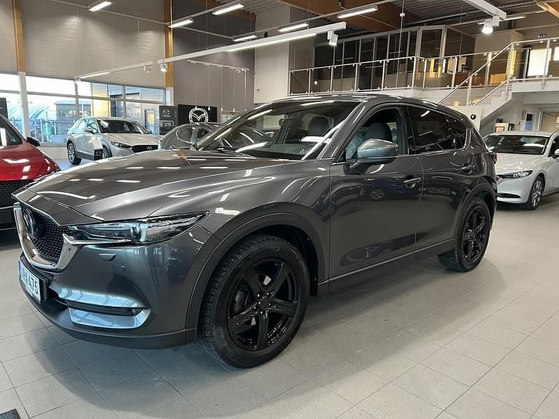 Harmaa Käytetty 2020 Mazda CX-5 Signature Katumaasturi | 33 900 € (Kallis) - Kuva 1/4