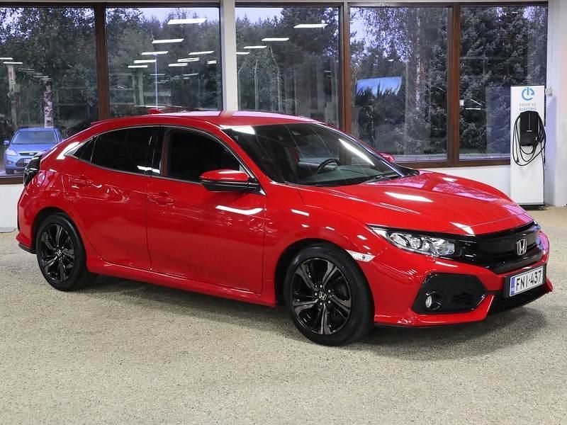 Käytetty Honda Civic Sport 126 HP (92 kW) 2019 Punainen Viistoperä