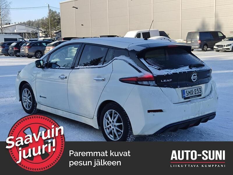 Käytetty Nissan Leaf 360º 110 kW (150 HP) 2018 Valkoinen Viistoperä