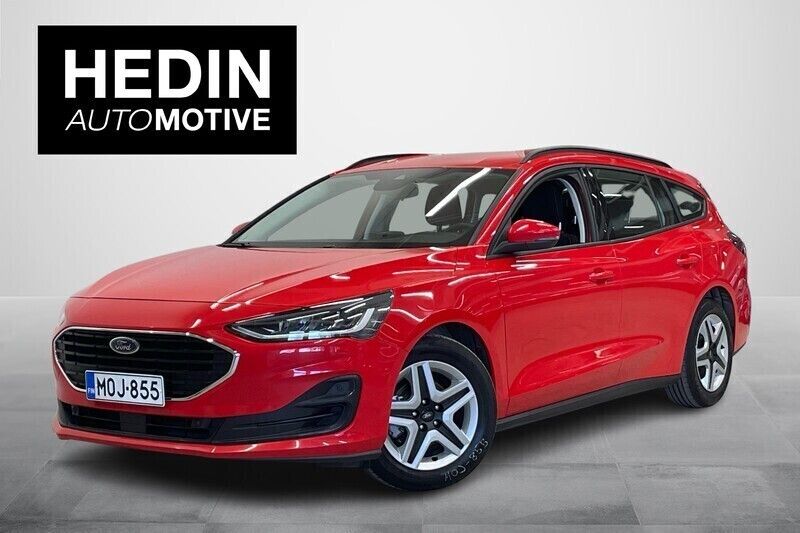 Punainen Käytetty 2022 Ford Focus Farmari | 21 380 € (Perustarjous) - Kuva 1/4