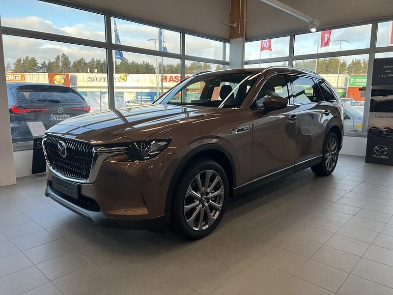 Uusi Mazda CX-80 Exclusive-Line 328 HP (241 kW) 2025 Ruskea Katumaasturi