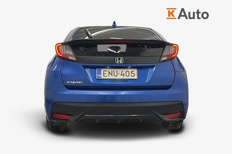 Käytetty Honda Civic Comfort 99 HP (72 kW) 2016 Sininen Viistoperä