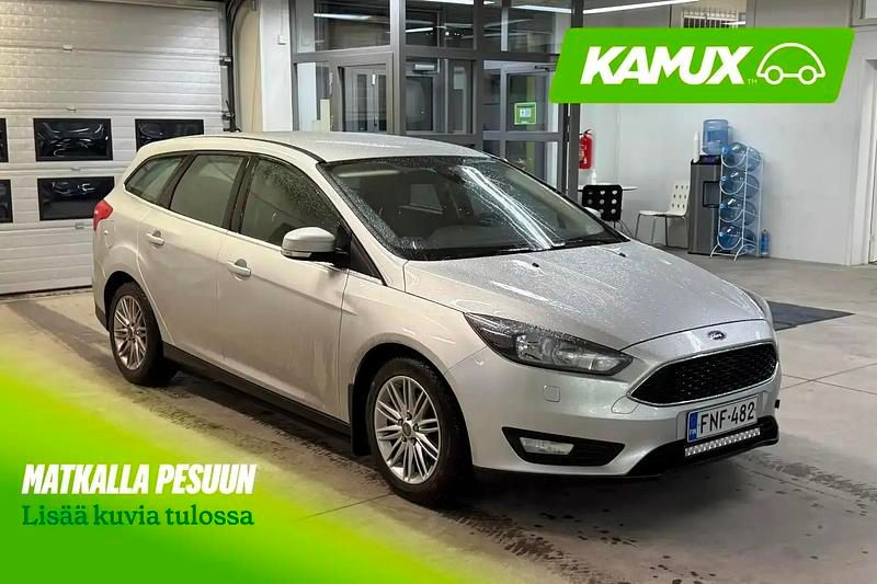 Hopea / harmaa Käytetty 2018 Ford Focus Farmari | 7 390 € (Hyvä tarjous) - Kuva 1/4