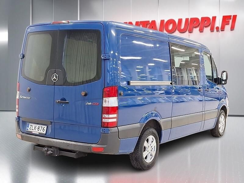 Käytetty Mercedes Sprinter 163 HP (119 kW) 2013 Sininen Van