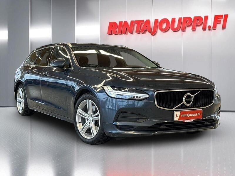 Sininen Käytetty 2019 Volvo V90 Momentum Farmari | 25 700 € (Perustarjous) - Kuva 1/3