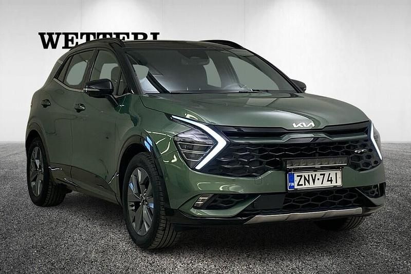 Vihreä Käytetty 2022 Kia Sportage Katumaasturi | 35 900 € (Kallis) - Kuva 1/4