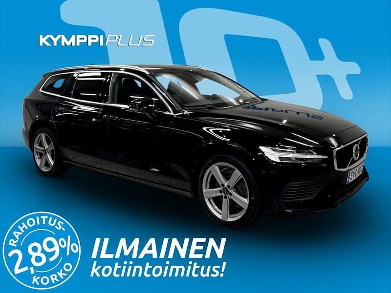 Musta Käytetty 2020 Volvo V60 Momentum Farmari | 23 870 € (Hyvä tarjous) - Kuva 1/2