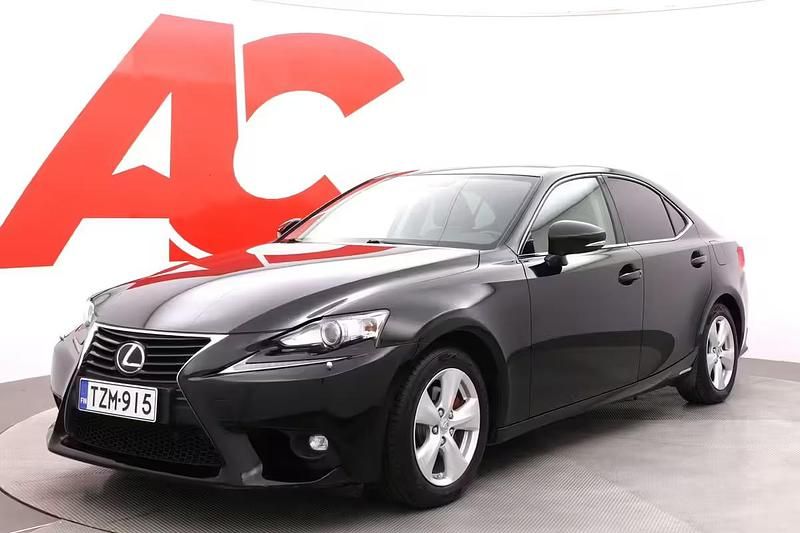 Musta Käytetty 2014 Lexus IS300h Sedan | 15 990 € (Hyvä tarjous) - Kuva 1/4