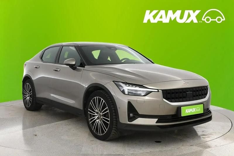 Hopea / harmaa Käytetty 2021 Polestar 2 Viistoperä | 22 750 € (Supertarjous) - Kuva 1/4
