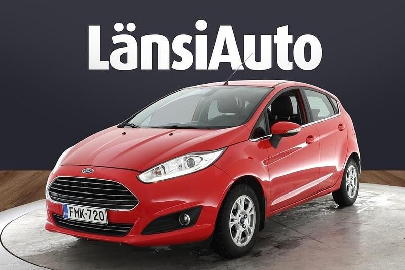 Punainen Käytetty 2017 Ford Fiesta Titanium Viistoperä | 7 270 € (Supertarjous) - Kuva 1/1