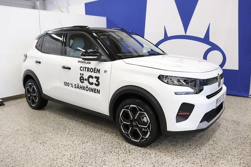 Uusi Citroën e-C3 83 kW (113 HP) 2025 Musta Viistoperä