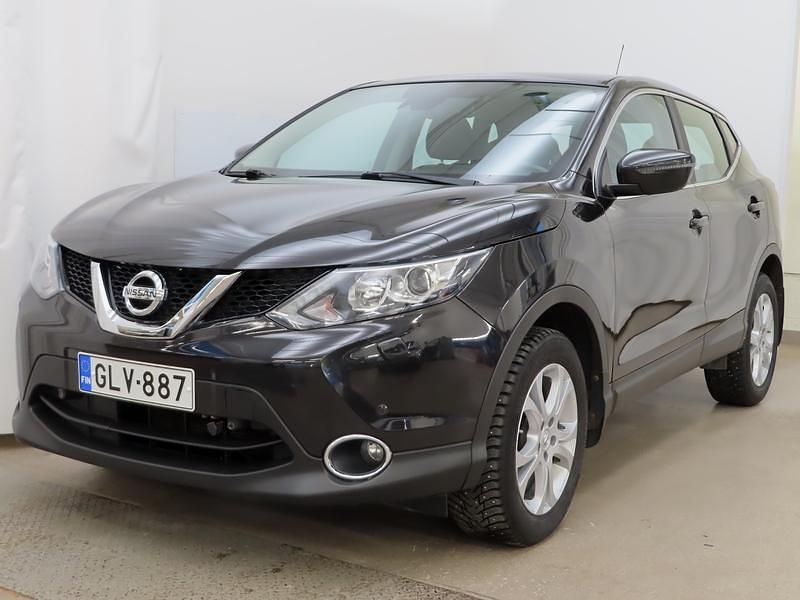 Käytetty Nissan Qashqai Acenta 116 HP (85 kW) 2016 Musta Katumaasturi