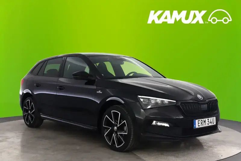 Musta Käytetty 2021 Skoda Scala Monte Carlo Viistoperä | 20 490 € - Kuva 1/4