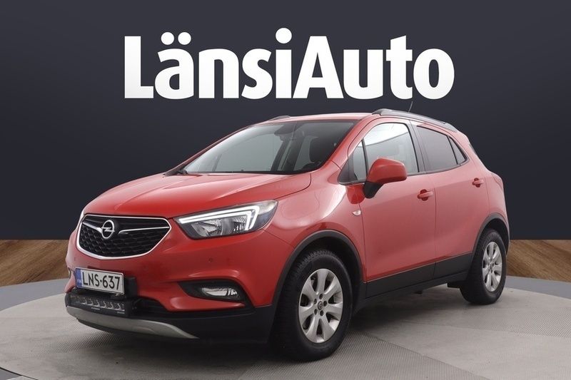 Punainen Käytetty 2017 Opel Mokka Enjoy Katumaasturi | 15 490 € - Kuva 1/2