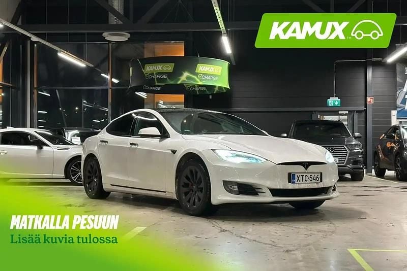 Valkoinen Käytetty 2019 Tesla Model S Performance Viistoperä | 44 900 € - Kuva 1/4