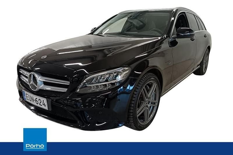 Musta Käytetty 2020 Mercedes C300e Business Farmari | 26 780 € (Hyvä tarjous) - Kuva 1/4