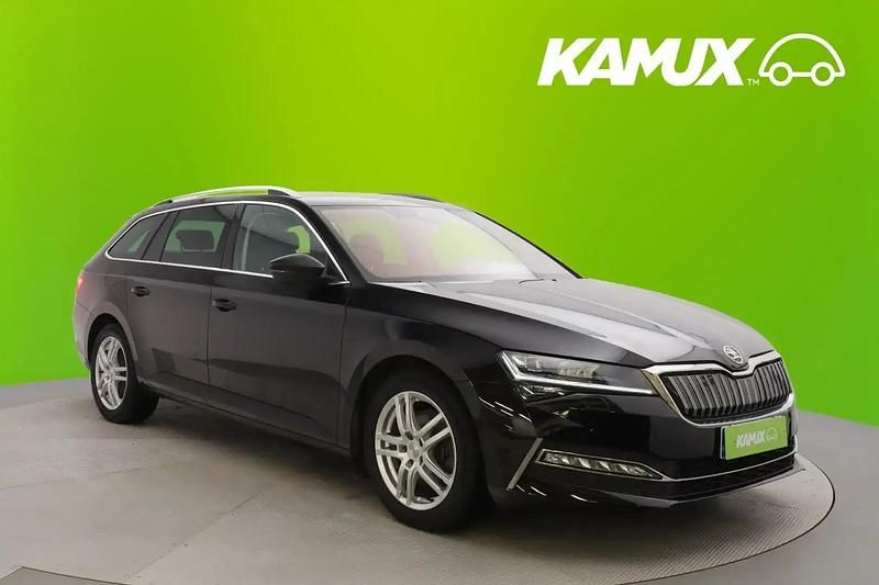 Musta Käytetty 2021 Skoda Superb Style Farmari | 19 750 € (Hyvä tarjous) - Kuva 1/4