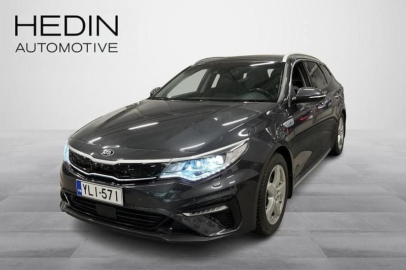 Harmaa Käytetty 2019 Kia Optima Farmari | 16 990 € - Kuva 1/4