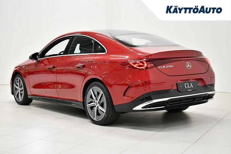 Uusi Mercedes CLA 250+ AMG line 319 kW (435 HP) 2025 Desingo patag.punain Sedan