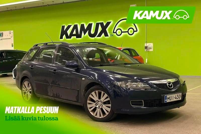 Sininen Käytetty 2008 Mazda 6 Inclusive Farmari | 2 890 € (Perustarjous) - Kuva 1/4