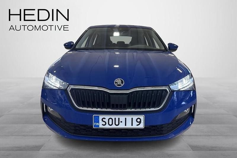 Käytetty Skoda Scala Ambition 110 HP (80 kW) 2022 Sininen Viistoperä