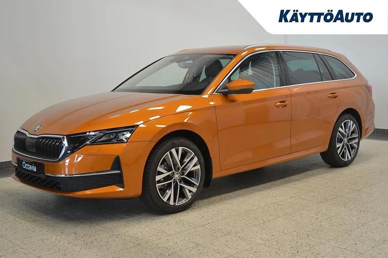 Uusi Skoda Octavia Style 150 HP (110 kW) 2025 Phoenix orange Farmari