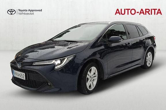 Sininen Käytetty 2023 Toyota Corolla Edition Farmari | 24 900 € (Perustarjous) - Kuva 1/4