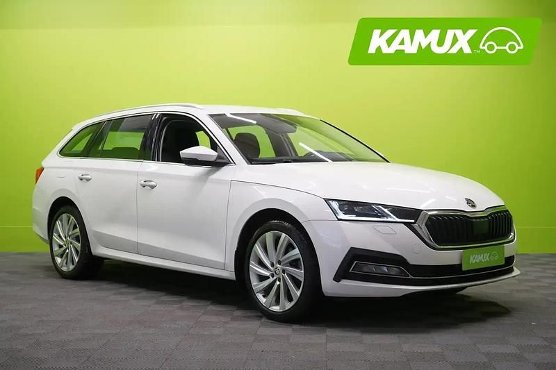 Valkoinen Käytetty 2021 Skoda Octavia Style Farmari | 23 190 € (Perustarjous) - Kuva 1/4