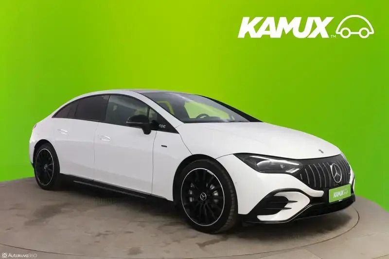 Valkoinen Käytetty 2022 Mercedes EQE AMG 43 AMG Sedan | 63 900 € - Kuva 1/4