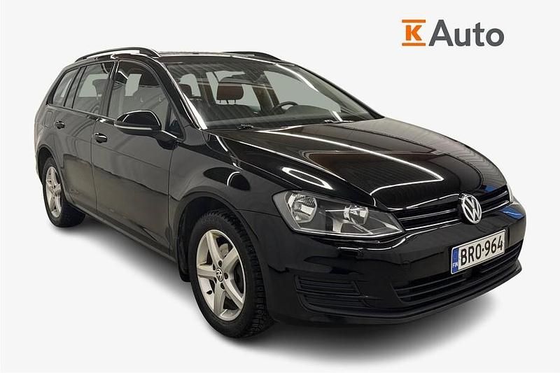 Musta Käytetty 2014 VW Golf VII Comfortline Farmari | 8 690 € (Perustarjous) - Kuva 1/3