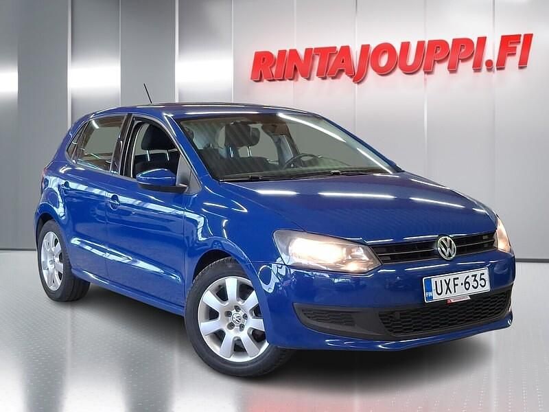 Sininen Käytetty 2014 VW Polo Trendline Viistoperä | 8 300 € (Hyvä tarjous) - Kuva 1/3