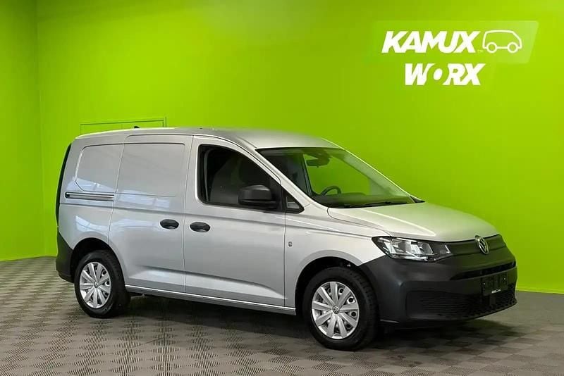 Käytetty VW Caddy 75 HP (55 kW) 2021 Hopea / harmaa Tila-auto