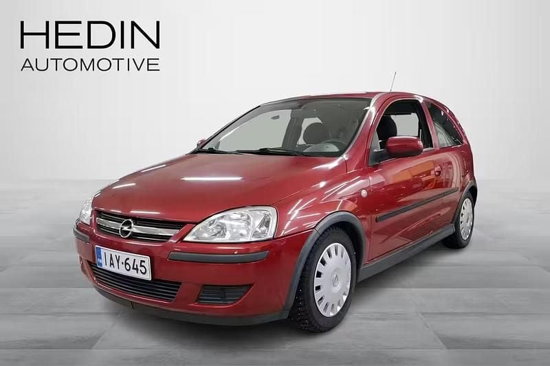 Käytetty Opel Corsa Enjoy 80 HP (58 kW) 2006 Punainen Viistoperä