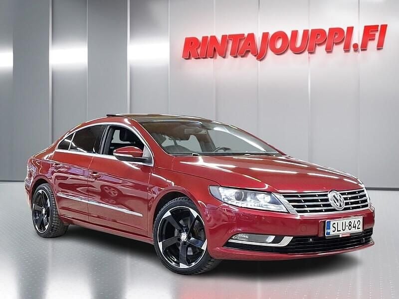 Käytetty VW CC 177 HP (130 kW) 2013 Punainen Sedan