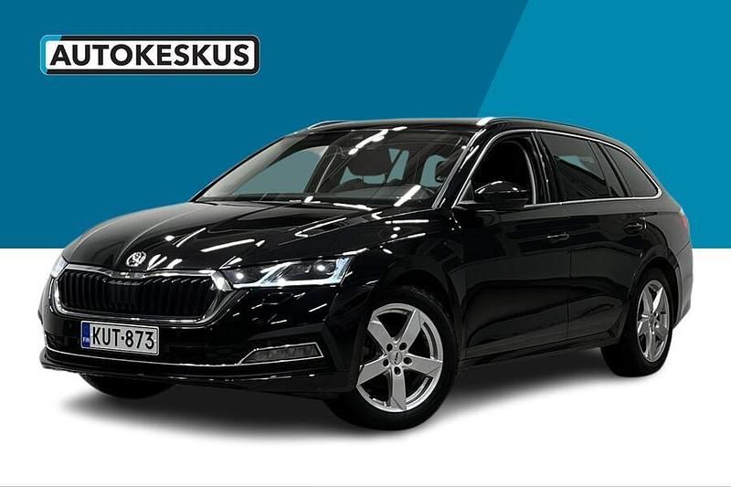 Musta Käytetty 2023 Skoda Octavia G-TEC Style Farmari | 15 890 € (Supertarjous) - Kuva 1/2