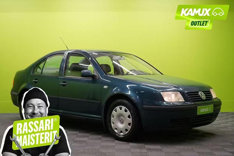 Vihreä Käytetty 2003 VW Bora Sedan | 400 € - Kuva 1/4