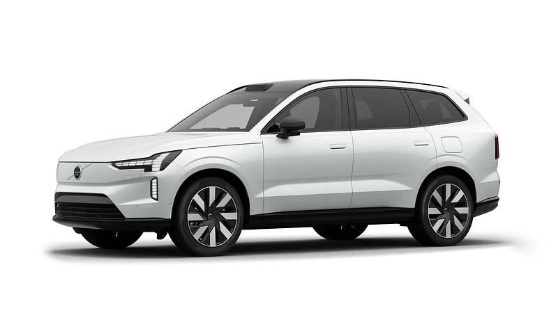 Uusi Volvo EX90 Ultra 300 kW (408 HP) 2025 Met. valkoinen Katumaasturi