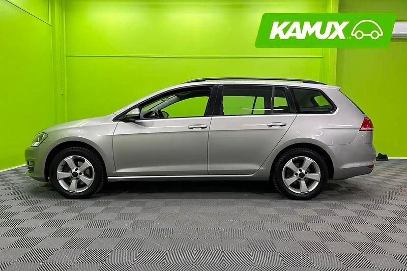 Käytetty VW Golf VII Comfortline 150 HP (110 kW) 2015 Hopea / harmaa Farmari