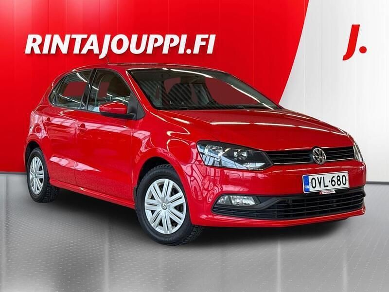 Käytetty VW Polo Trendline 75 HP (55 kW) 2016 Punainen Viistoperä