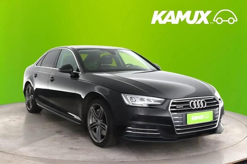 Musta Käytetty 2017 Audi A4 Sedan | 20 900 € (Hyvä tarjous) - Kuva 1/4